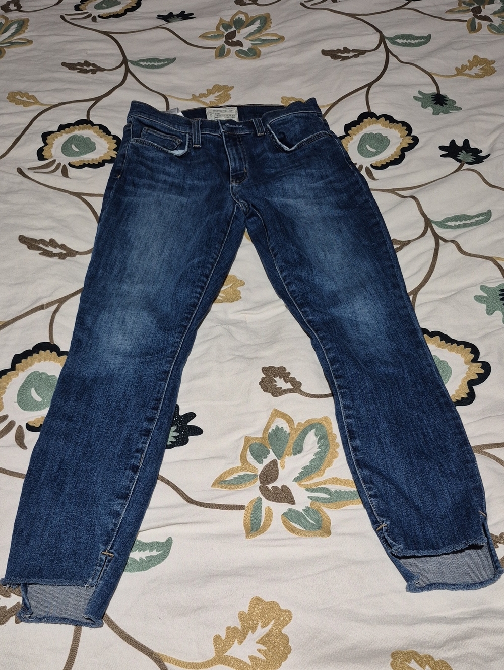 Classic Woman's Dark Blue Jeans